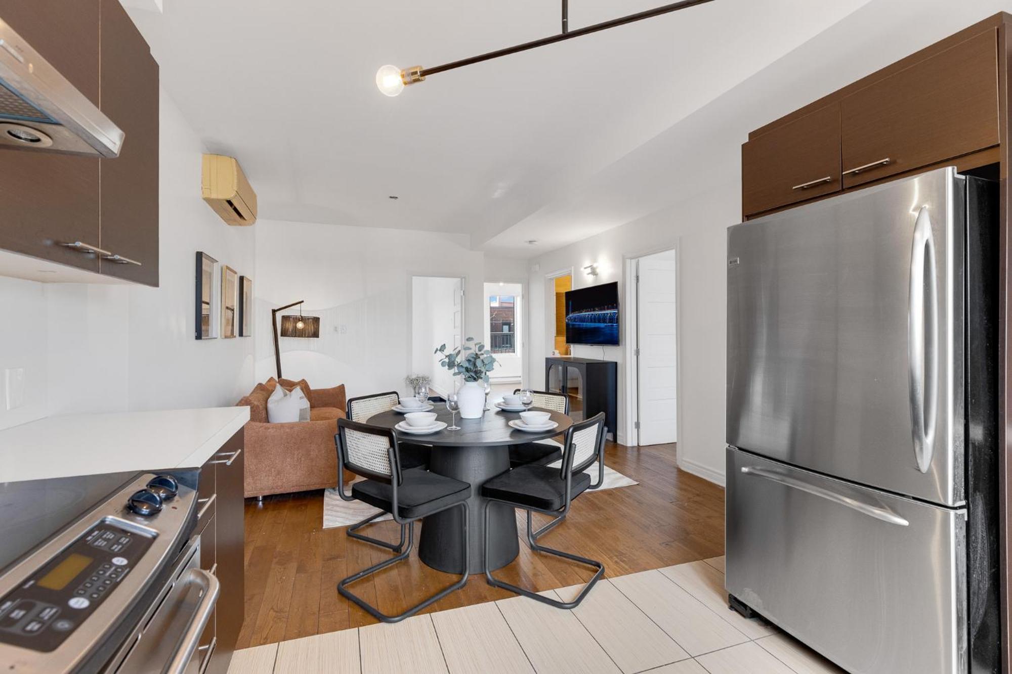 蒙特利尔Lofts De La Petite Italie公寓 外观 照片
